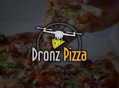 Pizza Cafe Logo 3d branding design graphic design illustration logo typography vector