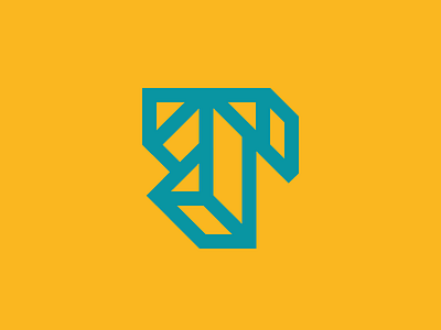 T concept letter logo logomark mark monogram t