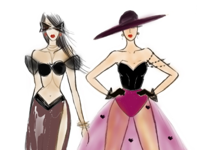 TwinLook Fashion Sketch