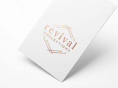 Revival Collections Logo & Brand Identity brand logo logo design logomark