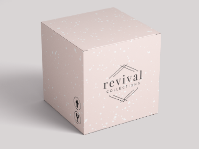 Revival Collections Packaging Design box design box packaging packaging design
