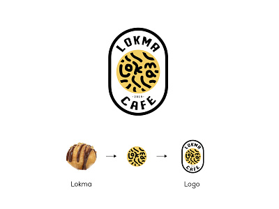 LOKMA icon logo logo design logodesign lokma minimal simple logo turkey yellow