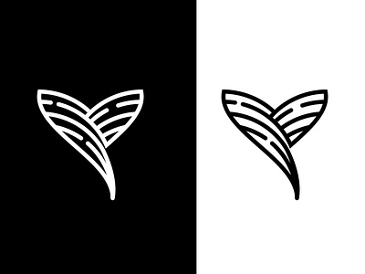 leaf ankara black white blackandwhite branding design icon illustration leaf logo logo turkey