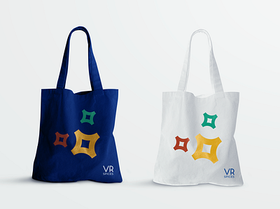 VR Spices - Tote Bag bag branding food graphic design identity design logo spices visual identity