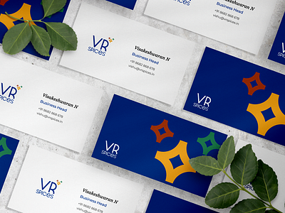 VR Spices - Business Card