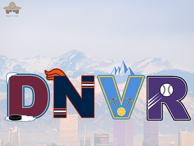 Denver City Design branding colorado denver design graphic design illustration logo sports