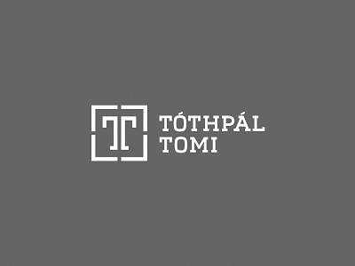 Tothpal Tomi - Photography design icon logo minimal monogram photography type viewfinder