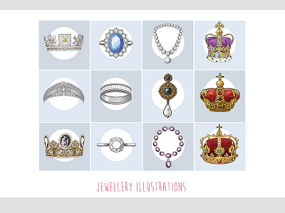 Royal Jewellery Illustration