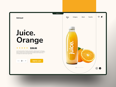 Landing Page Web Drinks Product app branding design figma graphic design illustration landing page logo ui vector