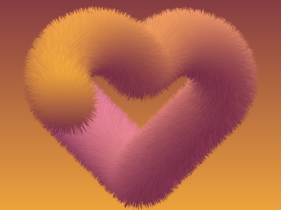 Heart colors heart heart logo illustration