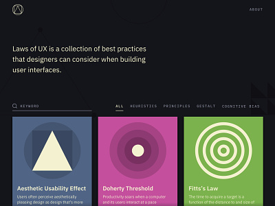 Laws of UX Revamp design redesign ui ux web