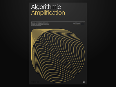Algorithmic Amplification design experiment poster