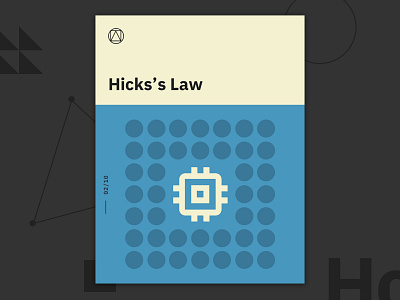 Hick’s Law design laws of ux ux