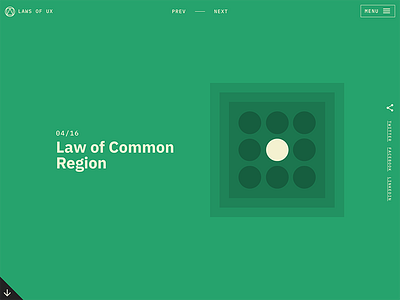 Law Of Common Region animation design laws of ux ux