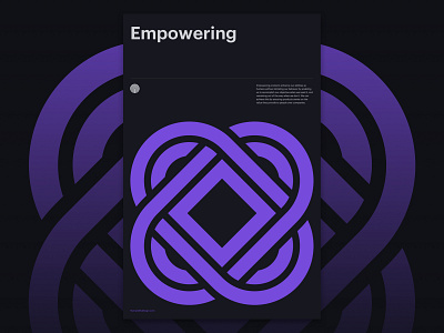 Humane By Design | Empowerment ethics poster ui ux