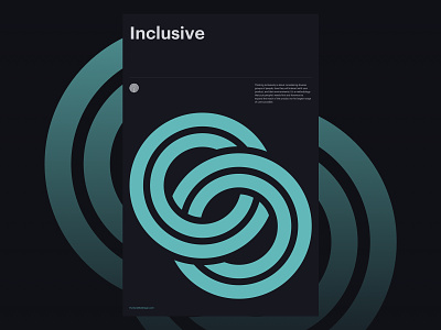 Humane By Design | Inclusive ethics layout poster ui vector
