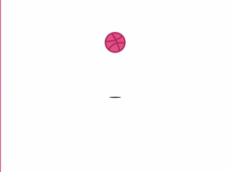 Hello Dribbble! animation basketball codepen debut dribbble greensock gsap hello interaction pixi ui ux