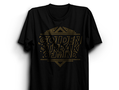 Golden Streak T-shirt art basketball branding design empire font gold golden streak graphic design greatness illustration logo mockup mockups print on demand sports t shirt t shirt design typography vector