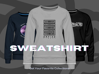 Sweatshirt designs for online store