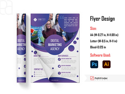 Digital Marketing Agency Flyer Design