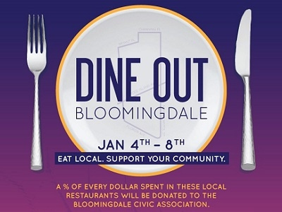 Dine Out Event Poster community design event flyer fundraiser graphic marketing poster promotion restaurant