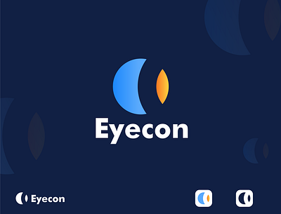 Eyecon logo app branding design graphic design illustration logo typography ui ux vector