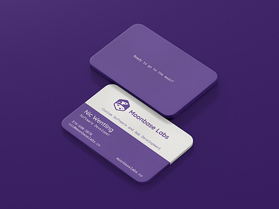 Moonbase Labs Business Cards