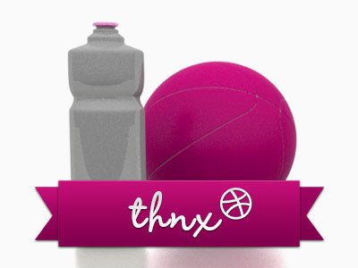 Thnx for the draft, Patrick ball bidon debut dribbble flask pink thanks thnx