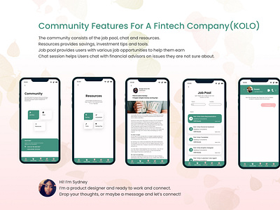 Community Feature In Kolo Mobile Application.