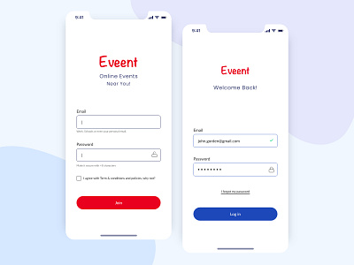 Registeration app design dailyui forms login page minimal signup uidesign uxdesign