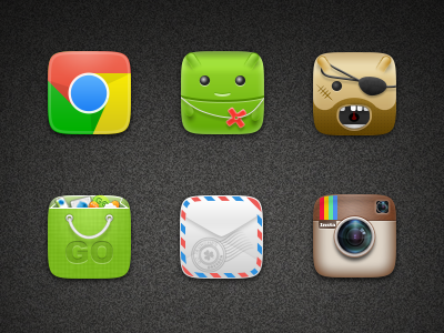 icons android chrome icon instagram mail root store ui