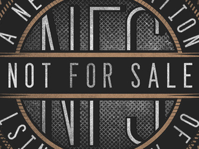 Not For Sale 2 made for good merchgrinder not for sale typography