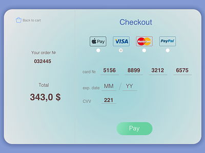 Daily UI #2 / Checkout modal challenge checkout daily ui design form mobile modal pop up sketch
