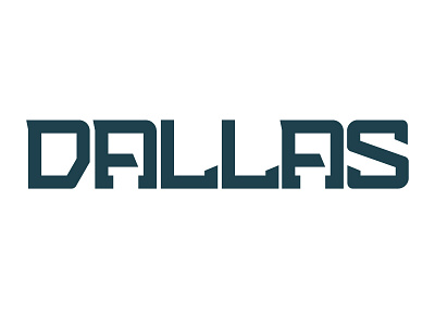 Dallas Font custom type font