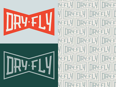 Dry Fly Brewing Co. - Companion Logos branding identity logo