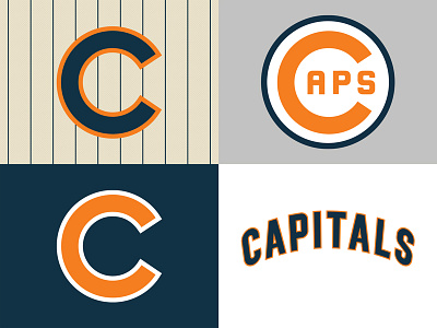 London Capitals Alternate baseball branding identity logo sports