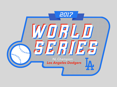 Dodgers WS Badge