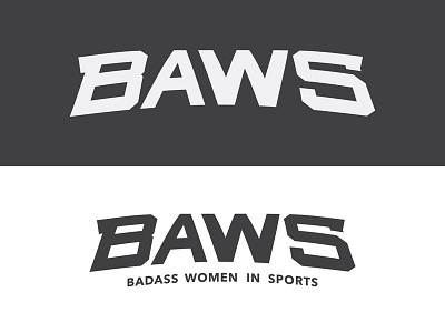 BAWS Logo Set branding climbing identity logo team usa womens sports