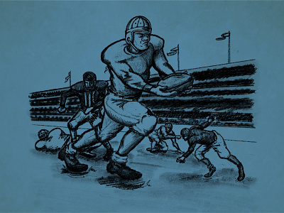 NFL in London - Chicago vs Oakland chicago chicago bears football illustration illustrator leatherhead nfl oakland raiders sports vector vintage