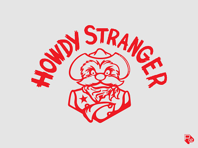 "Howdy Stranger" baseball branding hand lettering identity illustrator logo mlb rangers sports texas typography