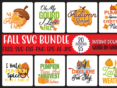 FALL SVG BUNDLE