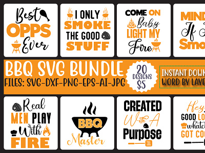 BBQ SVG BUNDLE