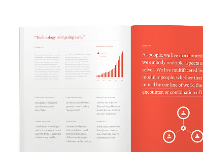 Facet: A Mobile Paradigm Exploration book layout project technology typography visual design