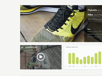 Inanimate | Profile fashion nike product visual design web web design