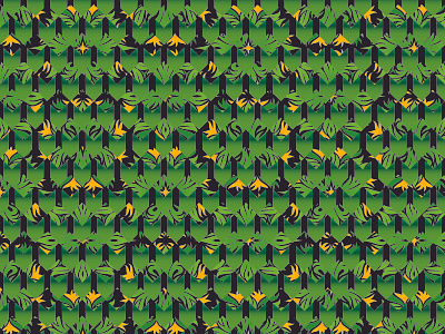 Pattern Design BY OO4 black pattern graphic design illustration leaves pattern oo4 graphics pattern design pattern ideas