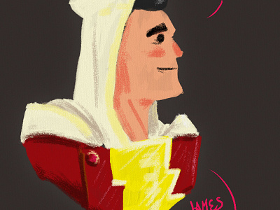 Shazam! dc comics illustration