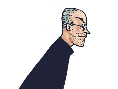 Steve Jobs illustration