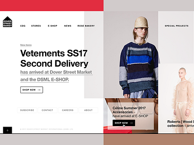 DSML – RD – 2 adobe xd ecommerce fashion homepage landing page site sketch app ui user interface ux