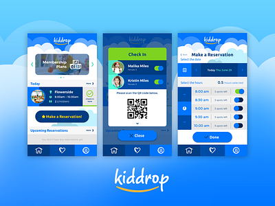 Kddrp – fancy and sharp app UI