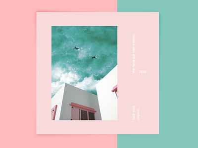 Summer Summer Summer! abstract architecture art clouds cover easy hipster illustration instagram minimal minimalism ocean pastels photography photoshop post poster sky typogaphy water